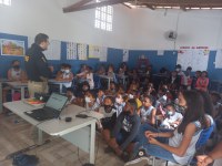 PRF realiza palestra para alunos de escola municipal em Itaberaba (BA)