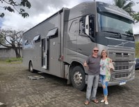 Conheça a história do PRF aposentado que viaja o Brasil com a esposa em um motorhome
