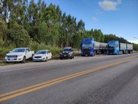 Sonegação fiscal: Toneladas de produtos foram apreendidos na BR 116 no município de Encruzilhada (BA)
