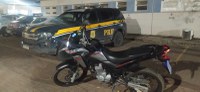 Em Luís Eduardo Magalhães (BA), PRF  apreende motocicleta adulterada
