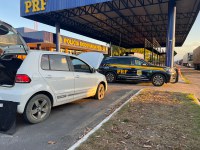 Fox furtado em Belo Horizonte (MG) cai com placas falsas na BR 116 em Vitória da Conquista (BA)