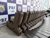 Apreensão realizada pela PRF em Vitória da Conquista resulta em mega operação da Polícia Federal contra o tráfico ilícito de armas de fogo