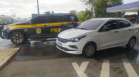 Em Vitória da Conquista (BA), PRF recupera mais um veículo furtado