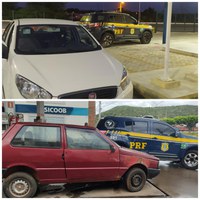 Durante a Operação Carnaval dois veículos roubados foram recuperados pela PRF nos municípios de Paulo Afonso e Manoel Vitorino
