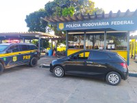 Em Eunápolis (BA), PRF recupera carro furtado em Betim (MG)