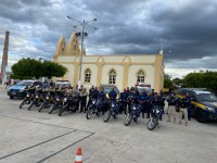 Integração: PRF realiza ambientação sobre técnicas de motopoliciamento com agentes da GCM e SMTT de Delmiro Gouveia