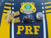 PRF apreende 1.000 comprimidos de ecstasy, haxixe e insumos para cigarro eletrônico na BR 407 em Senhor do Bonfim (BA)