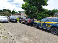 Em ação com a PMBA no município de Mucuri (BA), PRF prende grupo devido ao cometimento de  diversos crimes
