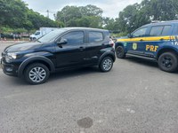 Em Itabuna (BA), PRF recupera veículo furtado na capital baiana