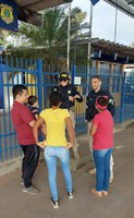 Com o sonho de seguir a carreira policial, crianças do Lar Batista David Gomes realizam visita à Unidade Operacional da PRF em Barreiras (BA)