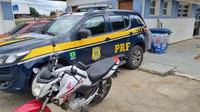 PRF apreende moto adulterada e detém condutor em Capim Grosso