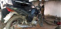 PRF apreende em Eunápolis motocicleta com motor roubado