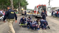 Maio Amarelo: PRF participa de simulado de preparação e atendimento a emergência em Serrinha (BA)
