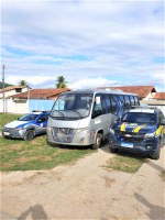 Ônibus de viagem roubado há 5 anos no estado de São Paulo é recuperado no Sul da Bahia