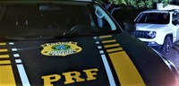 PRF apreende Jeep Renegade com elementos de identificação veicular adulterados