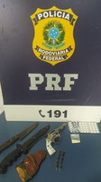 Motorista de carreta é detido pela PRF com drogas e arma na cidade de Jequié (BA)