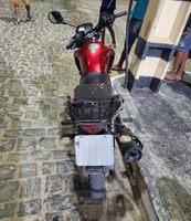 Motocicleta furtada em Petrolina é recuperada pela PRF em Casa Nova (BA)