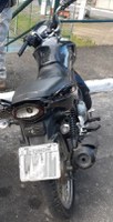 Em Simões Filho (BA), PRF recupera motocicleta roubada