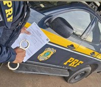 PRF cumpre mandado de prisão e prende motorista em Itaberaba (BA)