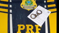 Em Jequié (BA), PRF cumpre mandado de prisão pelo crime de roubo