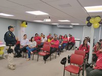Maio Amarelo: PRF realiza palestra em empresa sediada em Lauro de Freitas (BA)