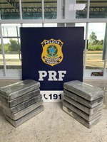 Na BR 116, PRF intercepta carga de cocaína destinada a Jeremoabo (BA)