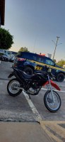 Motocicleta roubada é recuperada durante fiscalização em Seabra (BA)