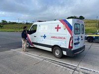 PRF na Bahia intensifica fiscalização de veículos utilizados no transporte de pacientes em Tratamento Fora do Domicílio (TFD)