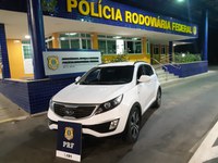 Sportage furtado em Minas Gerais é recuperado pela PRF em Vitória da Conquista (BA)