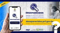 PRF lança sistema Sinal - Desaparecidos