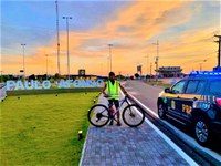 Ação Pedal Legal da PRF sensibiliza ciclistas e promove orientações para o trânsito seguro de bicicletas em vias federais