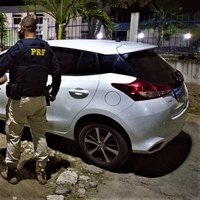 Santo Antônio de Jesus (BA): PRF recupera Toyota/Yaris roubado dois dias antes em Salvador (BA)