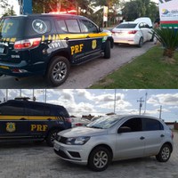 Veículo roubado e outro carro com registro de apropriação indébita são recuperados pela PRF em trechos das Brs 367 e 110.