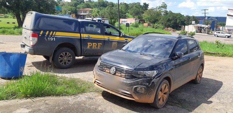 VW T Cross com registro de apropriação indébita é recuperado na BR 324