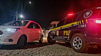 Em Teolândia (BA), PRF recupera carro furtado no estado de São Paulo