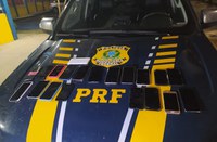 Quadrilha suspeita de furtar celulares é presa pela PRF na Bahia