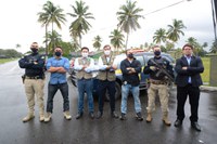 PRF realiza escolta e segurança de ministros na Bahia