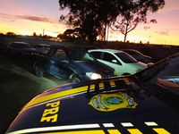 No Extremo Sul da Bahia, PRF apreende caminhonete Strada utilizando motor de Siena com ocorrência de crime