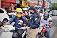 Trânsito Compartilhado: Palestras, panfletagem, blitz com orientações de trânsito e prevenção de acidentes mobilizam população de Alagoinhas