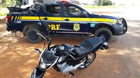 Motocicleta negociada em rede social e com ‘queixa’ de crime é apreendida no oeste da Bahia