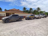 No Extremo Sul da Bahia, PRF e PMBA recuperam caminhão roubado, apreendem arma de fogo e caminhonete adulterada