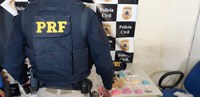 PRF apreende quase 2.500 comprimidos de ecstasy escondidos dentro de carro na BR 407 em Juazeiro (BA)