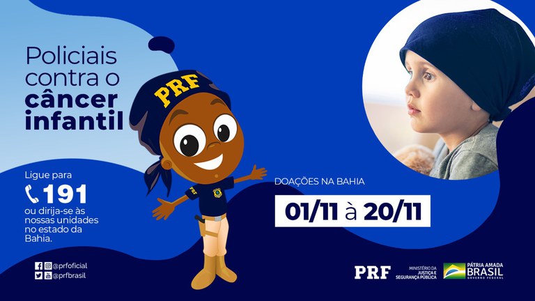 Campanha “Policiais contra o Câncer Infantil”