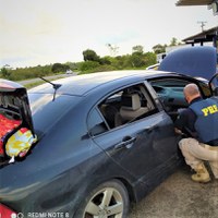 PRF recupera em Alagoinhas (BA) veículo roubado em Jaboatão dos Guararapes (PE)