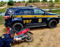PRF recupera motocicleta furtada há 5 anos no Cariri/CE