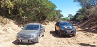 Três pessoas são detidas por extração ilegal de areia em Caridade (CE)