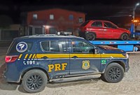 Em Itapajé (CE): PRF recupera veículo furtado e detém condutor por receptação e adulteração de sinal veicular