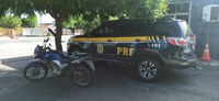 PRF e Guarda Municipal recuperam veículo adulterado no interior do Ceará