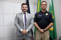Superintendente da PRF recebe visita do Secretário de Segurança Pública e Defesa Social do Estado do Ceará