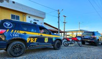 PRF recupera, em Marco (CE), motocicleta roubada no Maranhão há 7 anos